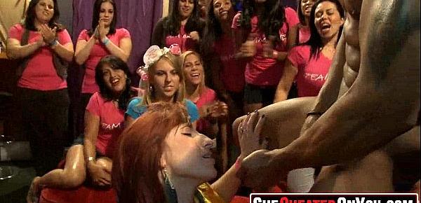  51 Holy shit!  Huge cum swapping clup party 19